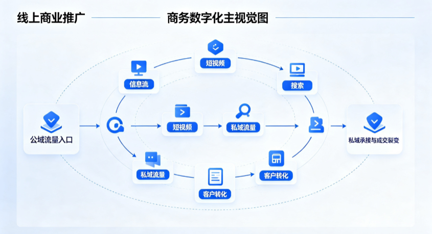 振安区线上商业推广怎么做？全域流量闭环搭建与低成本转化实战指南