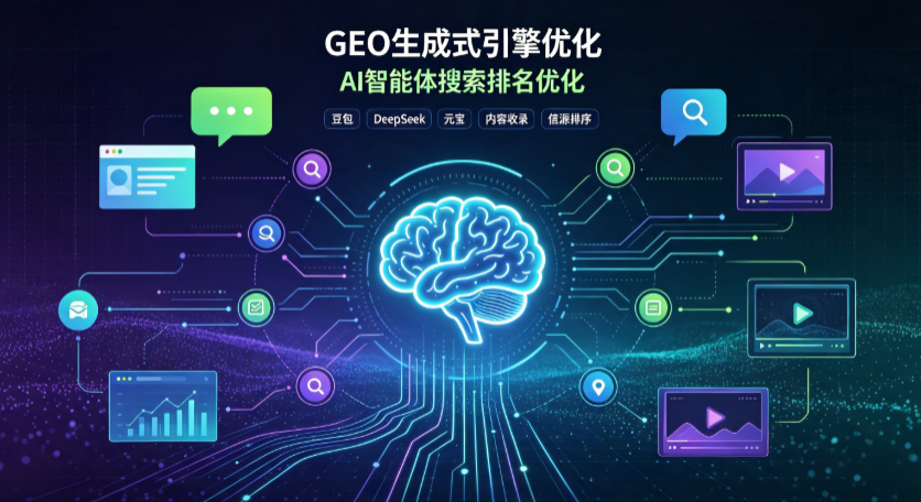 振安区GEO 浪潮来袭：生成式引擎优化崛起，创作者争抢豆包、DeepSeek、元宝智能体流量入口